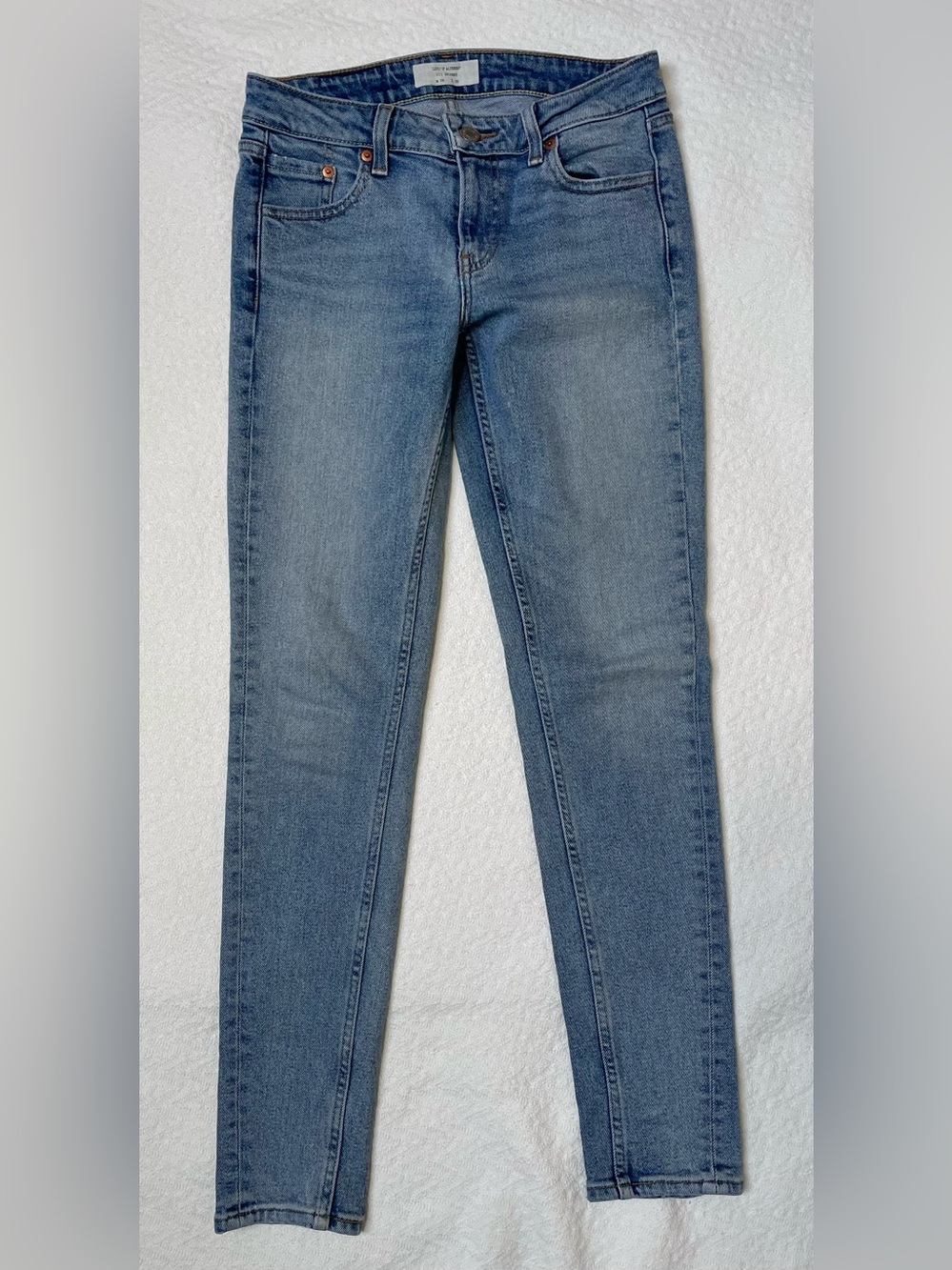 Levi’s Altered 711 Skinny Jeans